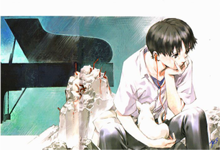Series protagonist Shinji Ikari, the Third Child